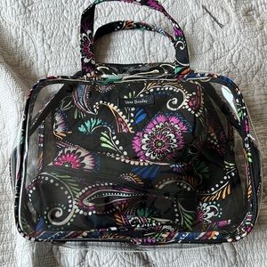 Vera Bradley 4 piece Cosmetic Case